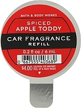 Fragrances, Perfumes, Cosmetics Spiced Apple Toddy Car Fragrance - Bath And Body Works Spiced Apple Toddy Car Fragrance Refill