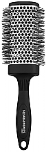 Fragrances, Perfumes, Cosmetics Hair Brush DSQ5S, d 53 mm, silver - Denman Squargonomics Silver Brush