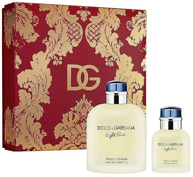 Dolce & Gabbana Light Blue Pour Homme - Set (edt/125ml + edt/40ml) — photo N1