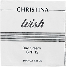 Fragrances, Perfumes, Cosmetics Day Cream SPF12 - Christina Wish Day Cream SPF-12 (sample)