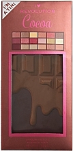 Fragrances, Perfumes, Cosmetics Eyeshadow Palette - I Heart Revolution Cocoa Chocolate Tin Palette