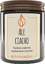 Fragrances, Perfumes, Cosmetics Scented Soy Candle - Bosphaera Ale Ciacho