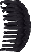 Hairclip 25884, matt black - Top Choice Hair Clip — photo N1