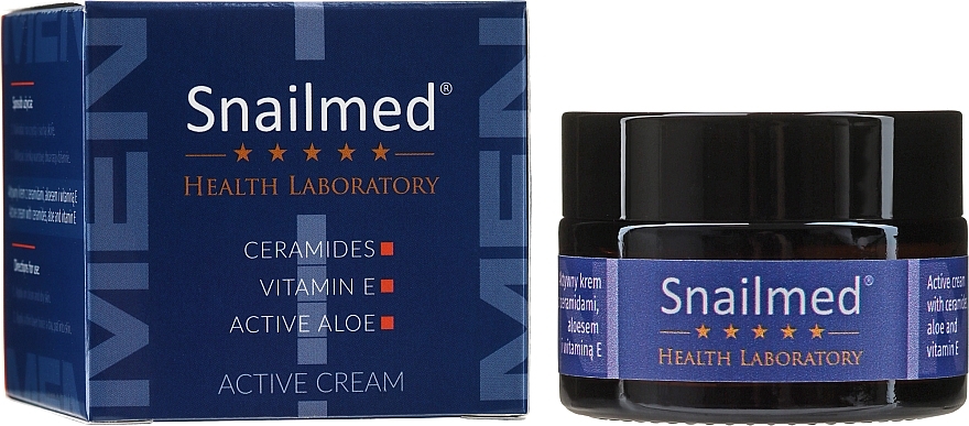 Men Moisturizing Repair Face Cream - Snailmed Health Laboratory — photo N2