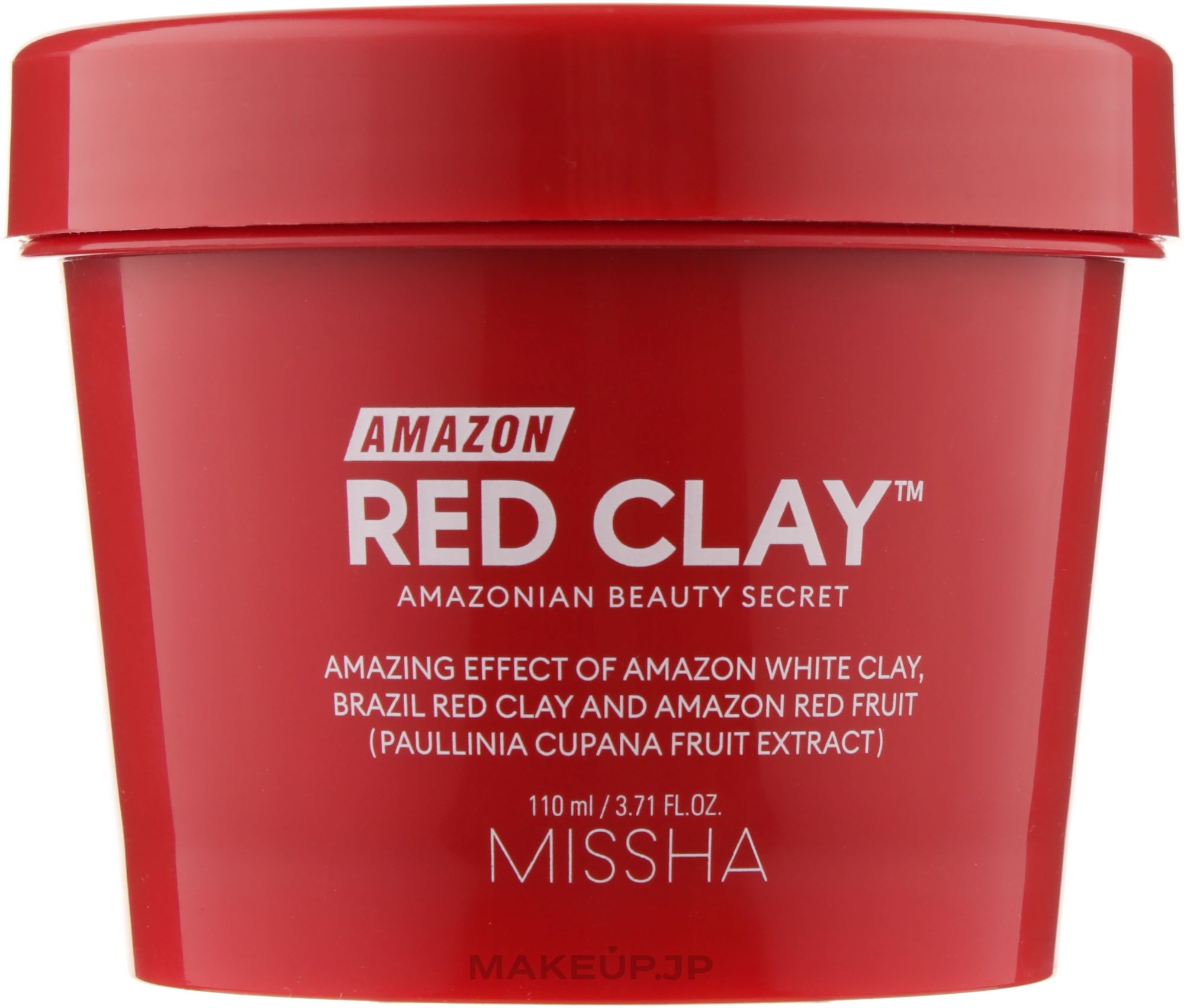 Red Clay Face Mask - Missha Amazon Red Clay Pore Mask — photo 110 ml
