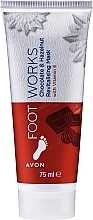 Fragrances, Perfumes, Cosmetics Restoring Chocolate & Nut Foot Mask - Avon Foot Works Foot Mask