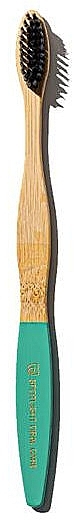 Bamboo Toothbrush, green - Spotlight Oral Care Jade Bamboo Toothbrush — photo N1