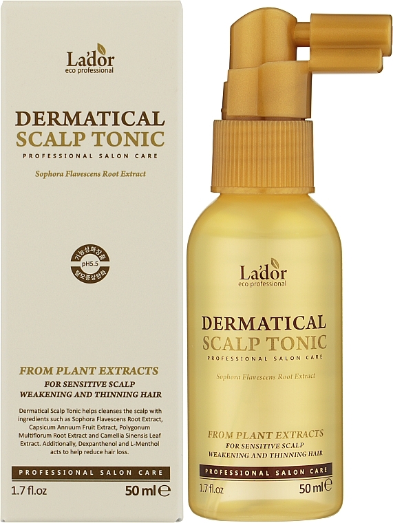 Anti-Hair Loss Scalp Tonic - La'dor Dermatical Scalp Tonic — photo N2