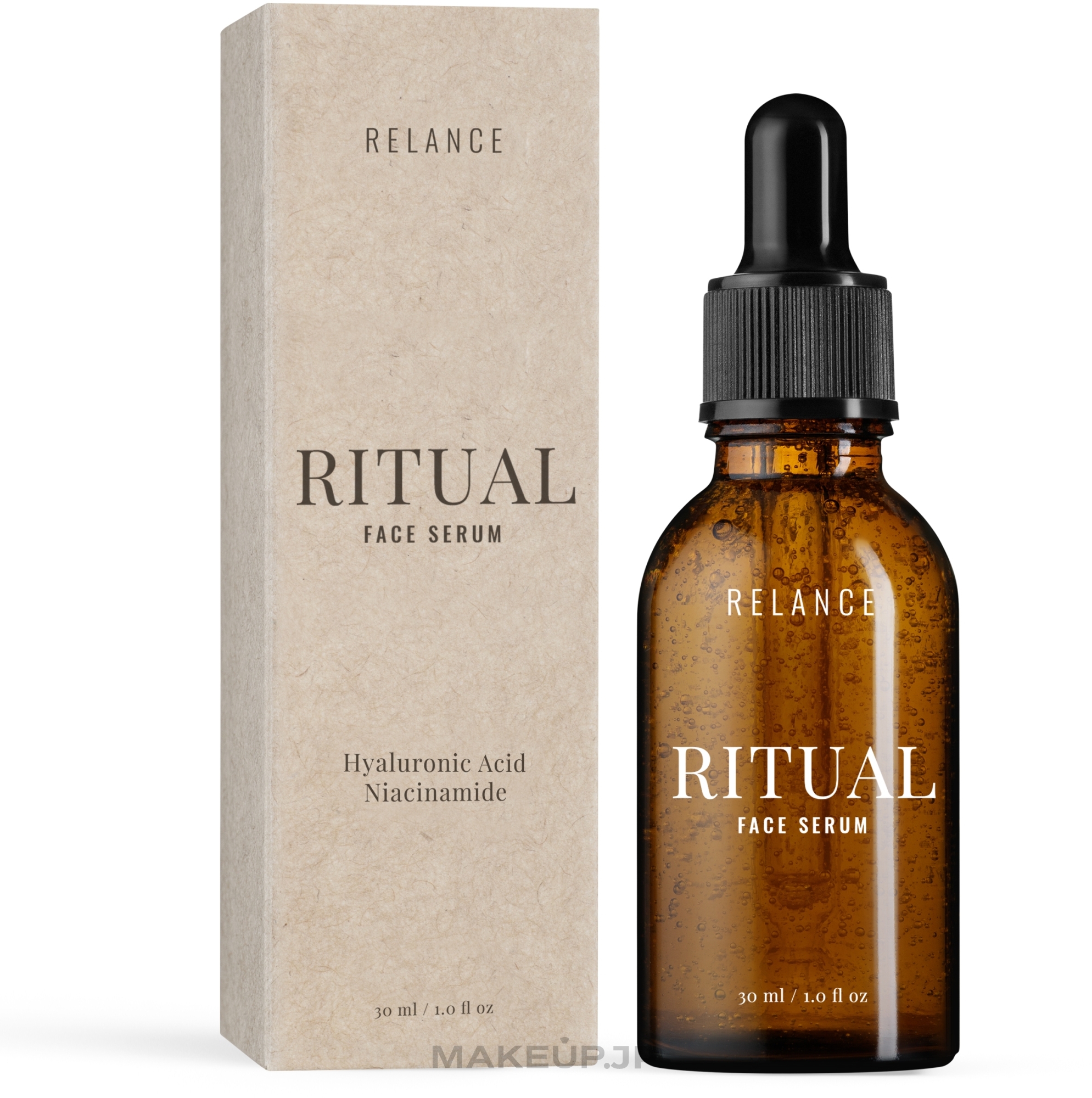 Moisturizing Face Serum with Hyaluronic Acid & Niacinamide - Relance Hyaluronic Acid + Niacinamide Face Serum 30 ml — photo 30 ml