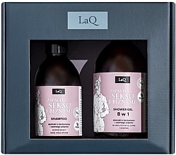 Fragrances, Perfumes, Cosmetics Set - LaQ Doberman (sh/gel/500ml + shm/300ml)