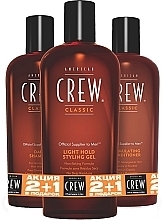 Fragrances, Perfumes, Cosmetics Set - American Crew Classic (shm/250ml + st/gel/450ml + cond/250ml)