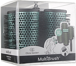 Fragrances, Perfumes, Cosmetics Set - Olivia Garden Multibrush One Size Kit XL (multibrush/4pcs + handle/1pcs)