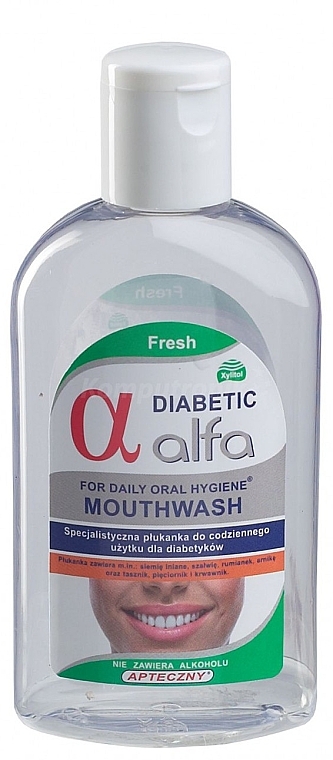 Specialized Diabetic Mouthwash - Alfa Diabetic Fresh — photo N2