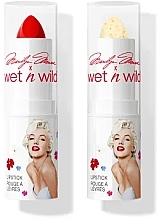 Set - Wet N Wild x Marilyn Monroe Icon Lipstick and Balm Set (lipstick/4.2g + lip/balm/4.2g) — photo N2