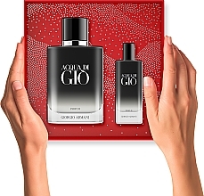 Giorgio Armani Acqua Di Gio Parfum - Set (parfum/100ml+parfum/15ml) — photo N2