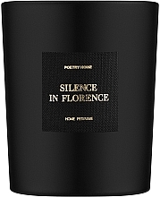 Poetry Home Silence In Florence - Perfumed Candle — photo N1