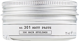 Matte Strong Hold Hair Paste - Depot Hair Styling 301 Matt Past — photo N2