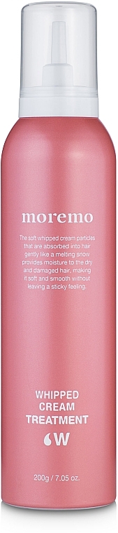 Hair Care Foam - Moremo Whipped Cream Treatment W — photo N2