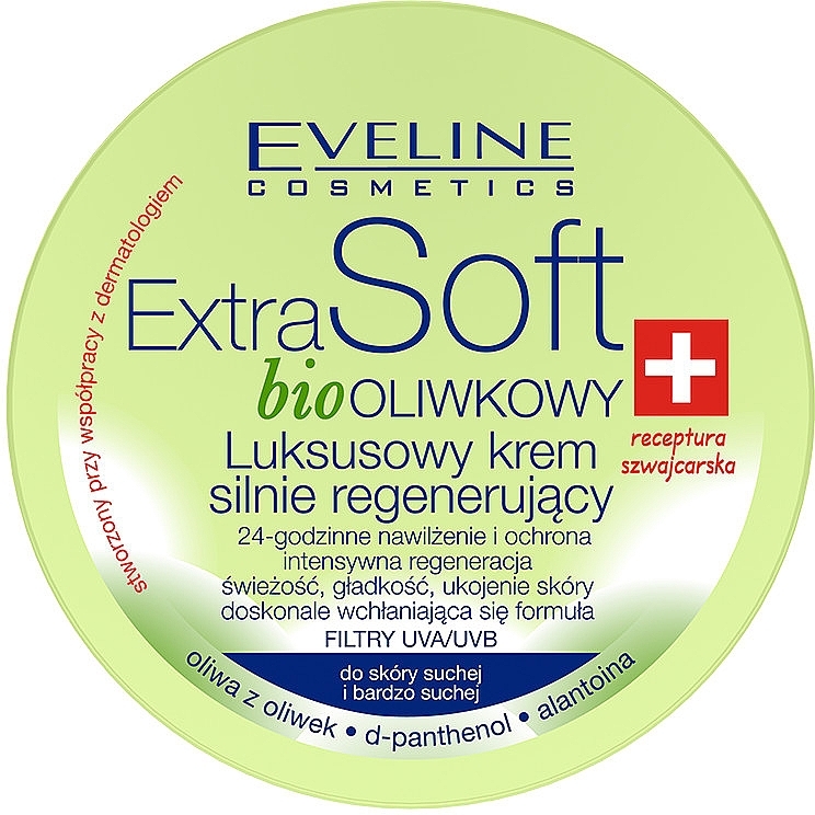 Intensive Repairing Body Cream - Eveline Cosmetics Extra Soft Bio  — photo N1