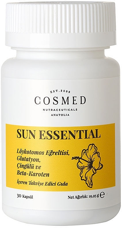 Sun Protection Dietary Supplement  - Cosmed Sun Essential Food Supplement — photo N1