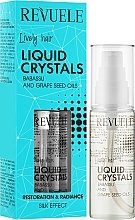 Liquid Hair Crystals - Revuele Lively Hair Liquid Crystals With Babassu and Grape Seed Oils — photo N2