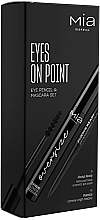 Fragrances, Perfumes, Cosmetics Mia Makeup Eyes On Point (eyeliner/6g + mascara/10g) - Set