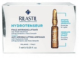 Fragrances, Perfumes, Cosmetics Anti-Wrinkle Lifting Concentrate in Ampoules - Rilastil Hydrotenseur Lifting Wrinkle Vials