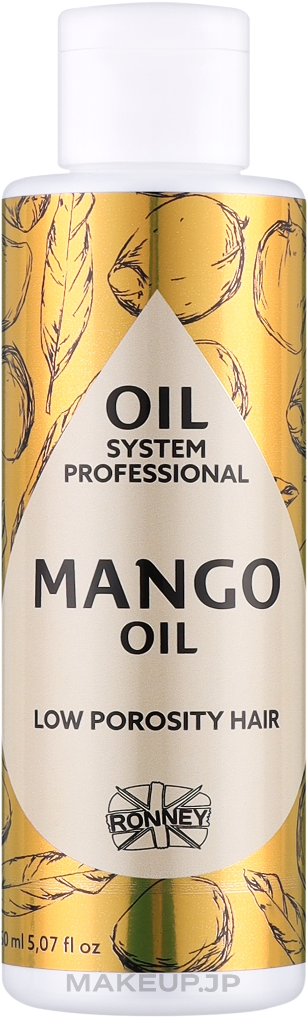 Low Porosity Hair Oil with Mango Butter - Ronney Professional Oil System Low Porosity Hair Mango Oil	 — photo 150 ml