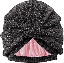 Shimmering Black Shower Cap - Styledry Shower Cap Time To Dazzle — photo N1