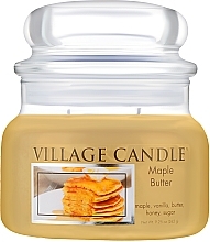 Fragrances, Perfumes, Cosmetics Scented Candle in Jar 'Maple Butter' - Village Candle Maple Butter