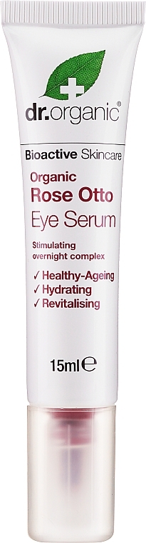 Eye Serum "Rose Otto" - Dr. Organic Bioactive Skincare Rose Otto Eye Serum — photo N1