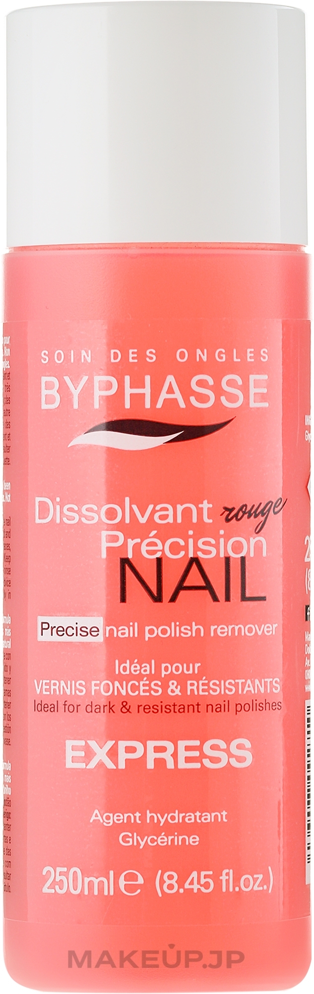 Nail Polish Remover - Byphasse Nail Polish Remover Express — photo 250 ml