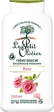 Fragrances, Perfumes, Cosmetics Rose Shower Cream - Le Petit Olivier Extra Gentle Shower Cream Rose