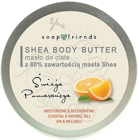 Shea & Orange Body Butter - Soap & Friends Body Butter — photo N1