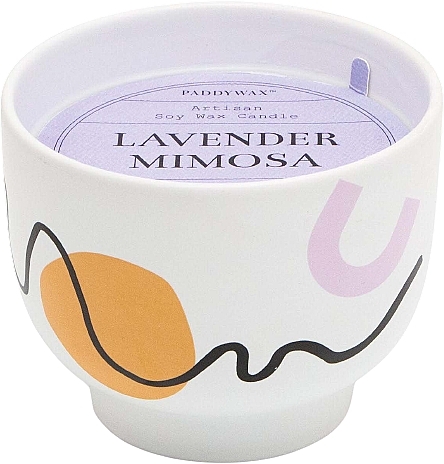 Scented Candle - Paddywax Wabi Sabi Lavender Mimosa — photo N2