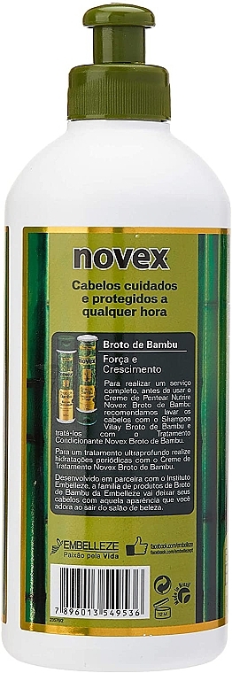 Leave-In Conditioner - Novex Bamboo Sprout Leave-In Conditioner — photo N2