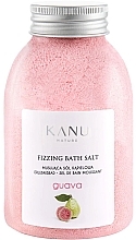 Fragrances, Perfumes, Cosmetics Fizzy Bath Salt "Guava" - Kanu Nature Guava Bath Salt
