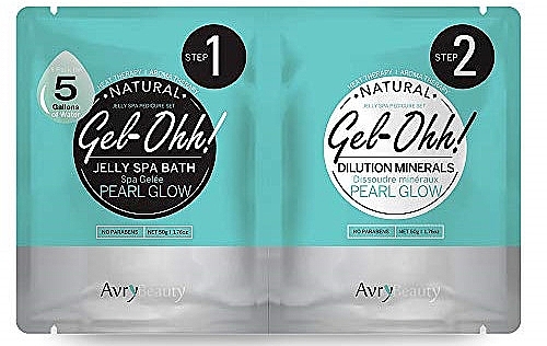 Foot Spa - Avry Beauty Gel-Ohh Jelly Spa Tea Tree & Peppermint — photo N1