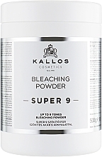 Bleaching Powder - Kallos Cosmetics Up To 9 Tones Bleaching Powder — photo N1
