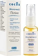 Fragrances, Perfumes, Cosmetics Lactic Peeling pH 2.8, 40% - Cocos