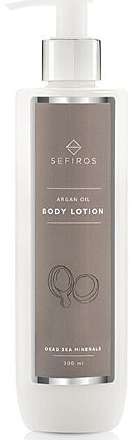 Body Lotion with Argan Oil & Dead Sea Minerals - Sefiros Argan Oil Body Lotion with Dead Sea Minerals — photo N1