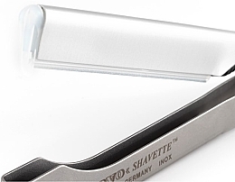 Straight Razor-Shavette, aluminum - Dovo Shavette Aluminium — photo N2