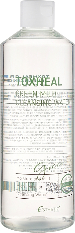 Makeup Remover - Esthetic House Toxheal Green Mild Cleansing Water — photo N1