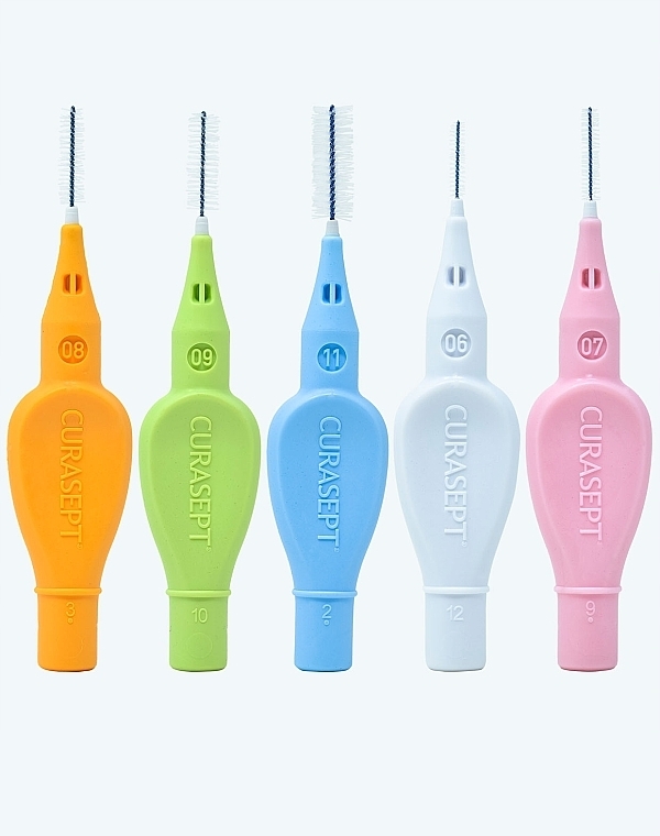 Interdental Brush Set, different sizes - Curaprox Curasept Proxi Mix Prevention — photo N7