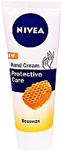 Fragrances, Perfumes, Cosmetics Beeswax Hand Cream "Protection" - NIVEA Protective Care Hand Cream