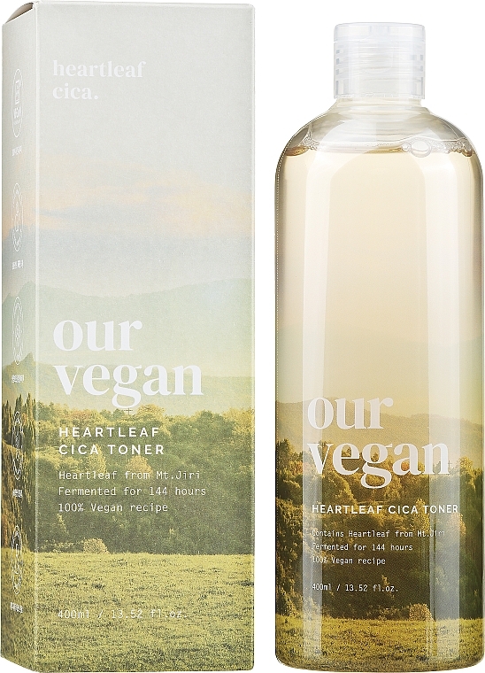 Toner - Manyo Our Vegan Heartleaf Cica Toner — photo N1