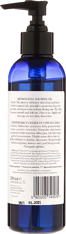 Shower Oil - Clochee Cleansing Refreshing Shower Oil — photo N4