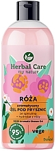 Fragrances, Perfumes, Cosmetics Aromatic Spirulina Shower Gel - Farmona Herbal Care Rose Aromatic Shower Gel