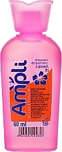 Acetone-Free Nail Polish Remover, pink bottle - Ampli — photo N1