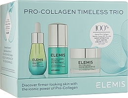 Fragrances, Perfumes, Cosmetics Set - Elemis Pro-Collagen Timeless Trio (cr/15ml + oil/15ml + cr/30ml)